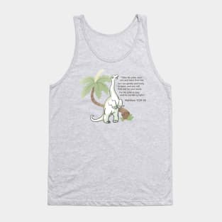 Brenton Brontosaurus Breathes Tank Top